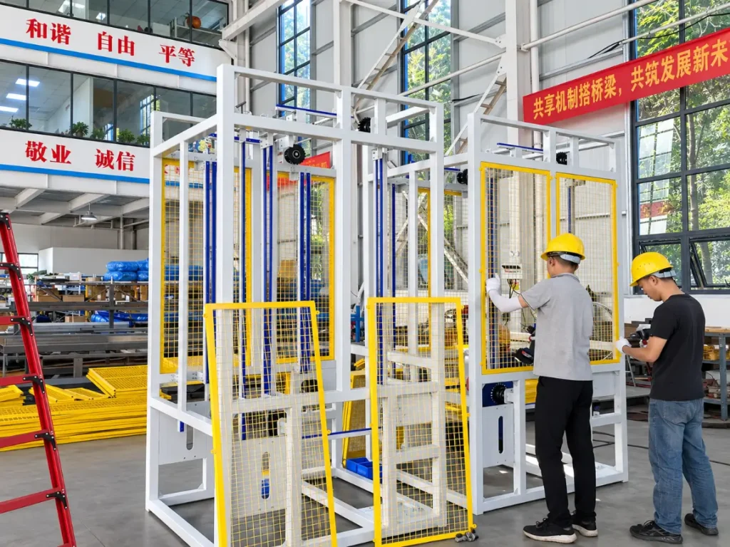 mechanical and electrical assembly
